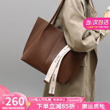 YUYULA牛皮包包女包斜挎托特包大容量品牌单肩生日520送女朋友礼物老婆