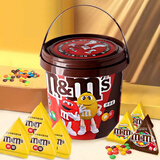 M&M'S巧克力糖果礼盒毕业季礼物生日礼物女生情人节礼物送女友老婆tzt MMS豆混合口味10袋碗装135g