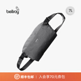 Bellroy澳洲Lite Sling 7L 轻行胸包户外骑行机能磁吸单肩斜挎包轻行包 格纹灰7L