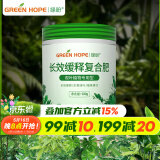 绿盼 绿植专用复合肥500g观叶型植物发财树绿萝肥料幸福树家用