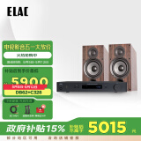 意力（ELAC） Debut2.0系列 DB62 无源书架音箱发烧级音响套装桌面HIFI音响高保真 6.5寸 【套装】NAD C328+ 意力DB62