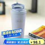 乐扣乐扣（LOCK&LOCK）遇见元气保温保冷咖啡杯带茶网男女车载水杯550mL蓝色LHC3300SBLU