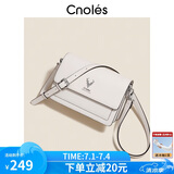 蔻一（Cnoles）包包女包百搭通勤款单肩斜挎小方包高端品牌生日礼物送女友实用