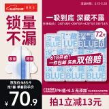 她研社深藏blue卫生巾套装 超薄瞬吸 透气姨妈巾 日夜组合72片