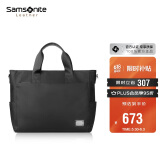 Samsonite新秀丽（Samsonite）男士公文包14英寸电脑尼龙手提包TN6*09002