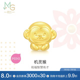 周生生黄金转运珠 文化祝福十二生肖足金串珠定价生肖猴93699C不含绳