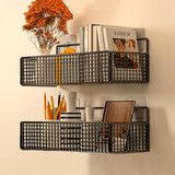 京佳宜宿舍床边收纳篮卫生间置物架免打孔浴室厕所墙壁洗手间铁艺