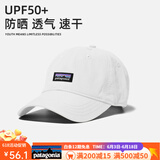 巴塔哥尼亚（Patagonia）速干户外跑步鸭舌帽透气遮阳防晒棒球帽 P902# 白色【速干棒球帽】 均码可调节(55-64cm)