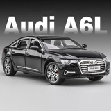 驰誉玩具 奥迪A6L汽车模型仿真合金车模儿童玩具车收藏摆件男孩礼物