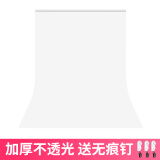 摄影怪兵器（hakutatz）2136 直播视频绿幕抠像拍摄拍照背景布摄影纯色背景网红背景墙 2*3米白色