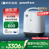 鱼跃医用分子筛制氧机吸氧机静音家用老人5L升级6L升8F-6AW中重度缺氧