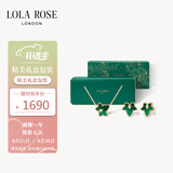 LOLA ROSE罗拉玫瑰常青藤耳钉项链女节日礼物送女友生日礼物女