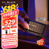西部数据（WD）500GB移动固态硬盘900MB/s D30 PSSD高速NVMe外接手机mac笔记本PS5游戏Xbox电脑外置存储Type-c