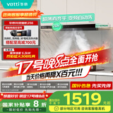 华帝（VATTI）【国家补贴20%】超薄平嵌欧式变频24风量大吸力自清洁脱排抽油烟机家电齐平橱柜以旧换新i11256