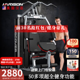 HARISON汉臣综合训练器多功能力量训练机家用商用健身房练腿运动健身器材 DISCOVER115A Pro（新品单人站）