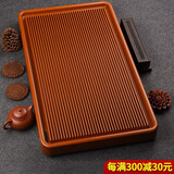 锦格德国电木茶盘家用高密度德料32支电胶木泡茶台高档茶具干泡茶托盘 德国电木黄金料长90宽50高5cm