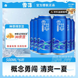 雪花概念9度勇闯天涯 500mL*6罐 畅爽组合