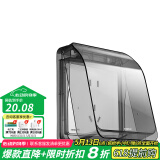 西门子（SIEMENS）IP55等级开关插座防水盒防溅盒 (可90°悬停)透明灰防水盒防水罩 透明防水盒（非IP55等级）
