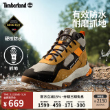 添柏岚（Timberland）官方男鞋春季徒步鞋抓地GORETEX防水户外|A44RW A44RW231/小麦色 41.5