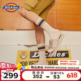 Dickies拖鞋男鞋夏季室外透气男士凉拖鞋潮流一字拖鞋外穿沙滩鞋 军米色 39
