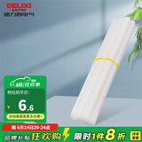 德力西（DELIXI）热熔胶枪 手工制作胶枪家用热熔胶枪 电热溶棒胶水条小号热融胶棒 11*160mm胶棒 10根