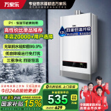 万家乐（Macro）燃气热水器P1【国补立减15%】 致静恒温 四驱智能控温 三重净滤 无氧铜水箱 家用强排式 12L JSQ24-P1液化气20Y