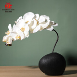 爱已装糖陶瓷艺术花瓶轻奢插花瓶客厅电视柜装饰摆件假花仿真花生日礼物