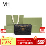 VANESSA HOGAN VH女包茵然软包系列复古太阳神斜挎包菱格链条腋下包小众单肩包