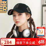 美职棒（MLB）旗舰官网男女硬顶帽子秋冬季休闲帽遮阳鸭舌帽情侣棒球帽礼物 纽约洋基队/金标 均码 F