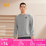 361°卫衣男士春秋季圆领运动休闲服外套长袖套头上衣652334801D-2