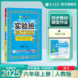 2025秋 实验班提优训练 六年级上册 语文人教版 强化拔高教材同步练习册