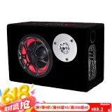 先科（SAST） 车载音响汽车低音炮 三用12V/24V/220V USB插卡有源重音箱大功率便携式 方形  5英寸 蓝牙版+24V3米车载电源点烟器
