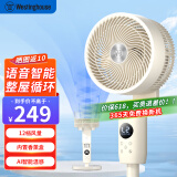 西屋（Westinghouse）空气循环扇家用电风扇落地扇轻音节能台立两用电扇涡轮换气对流风扇WTH-XH020