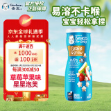 嘉宝（Gerber）婴幼儿辅食 星星泡芙草莓苹果味 三段（8个月以上）42g原装进口