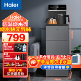 海尔（Haier）新款茶吧机家用智能双出水下置立式水桶多功能立式高端饮水机 新品-小海星【星蕴银】- 温热型
