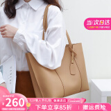 viney牛皮包包女包大容量托特包单肩包手提包生日520送女朋友礼物老婆