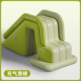 西哈泳士儿童充气游泳池家用室外婴儿游泳桶家庭成人室内户外加厚戏水池 充气大滑梯