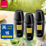 雅芳 AVON 小黑裙爽身露走珠香体露40ml*3干爽香体腋下异味淡花香型
