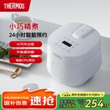 THERMOS【国家补贴】膳魔师电饭煲电饭锅迷你1-2人小功率智能定时保温家用小型多功能预约1.2L EHA-4111E