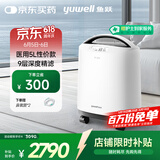 鱼跃5升医用级制氧机5AW升级款吸氧机家用老人呼吸带雾化8F-5CW