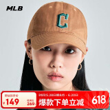 MLB棒球帽男女四季大标软顶鸭舌帽遮阳帽 休闲帽送礼礼物