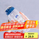 乐扣乐扣（LOCK&LOCK）夏季塑料水杯户外便携式提绳运动水杯手提式塑料壶500ML透明