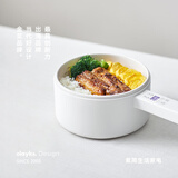 olayks【家电国家补贴】电煮锅可煮饭家用多功能学生宿舍泡面电火锅蒸煮煎炒锅电热锅小电锅电炒锅