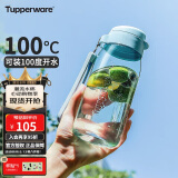 特百惠（Tupperware）乐趣550ML塑料杯夏季男女学生便携运动水杯子520送礼物 冰水蓝