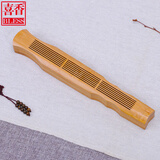 喜香楠竹古琴卧香盒香薰炉檀香线香炉沉香熏香炉