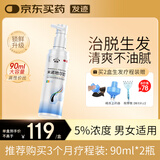 发迹米诺地尔酊90ml生发喷雾5%浓度男女士防脱育发液发际线头发生长液斑秃脂溢性严重脱发搽剂旗舰店