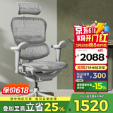 Ergonor保友金豪b雄鹰 人体工学椅 电脑椅 电竞椅办公椅子可躺老板椅 【金豪b雄鹰】银白网