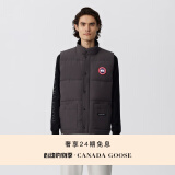 加拿大鹅（Canada Goose）Freestyle 男士羽绒马甲户外休闲外套大鹅羽绒服 4154M 66 石墨色 XL