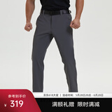 SANFO PLUS三夫户外加绒软壳裤男防风裤加厚抓绒秋冬保暖防泼水户外登山长裤 狼灰 L+(高173-178重170-185)