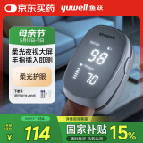 鱼跃(yuwell)血氧仪医用级血氧饱和度脉搏检测器全自动指夹式YX102 